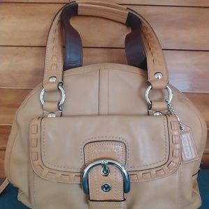 Authentic large Coach bag